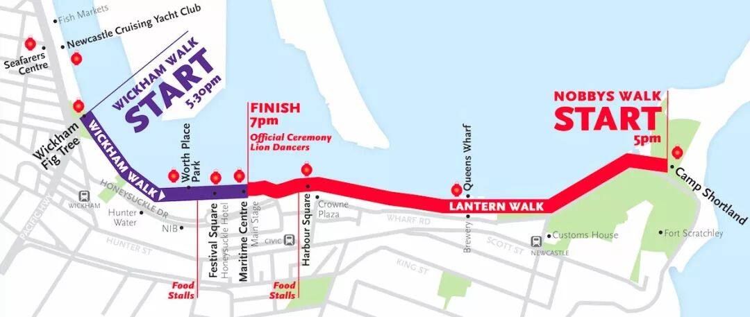 light up newcastle新春庆典,带你品尝纽卡的年味