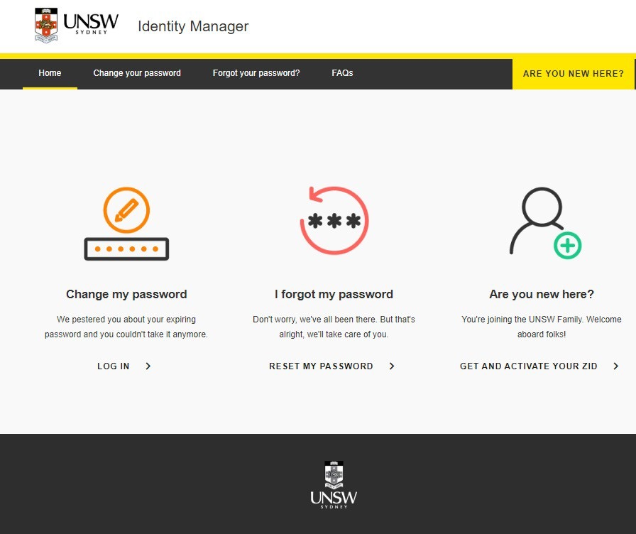 1. 选择Are you new here? ,点击下方GET AND ACTIVE YOUR ZID继续下-步
